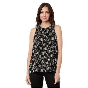Vince Camuto Women's Floral Print Sleeveless Top Size S